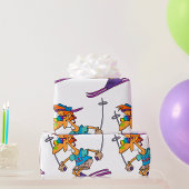 Summer Skier Geschenkpapier