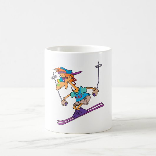 Summer Skier Kaffeetasse