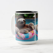 Summer Sloth Tasse (Vorderseite Links)
