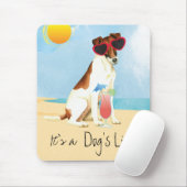 Summer Smooth Fox Terrier Mousepad (Mit Mouse)