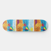 Summer Snowman - Kids Art für CHOC Skateboard (Horizontal)