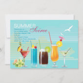 Summer Soiree Einladung (Vorderseite)