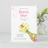 Summer Soirée Einladung - Summer Cocktail Party (Stehend Vorderseite)