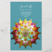 Summer Sol Mandala Flyer (Hinten)