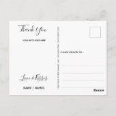 Summer Sol Mandala Vielen Dank Postkarte (Rückseite)