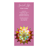 Summer Sol Mandala Werbekarte (Hinten)