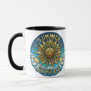 Summer Solstice 11oz Schwarze Tasse