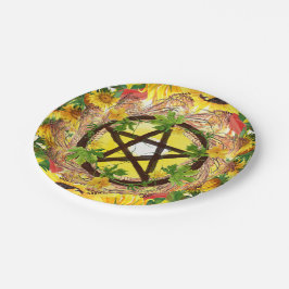 Summer Solstice Bright Sonnenblumen & Elecampane Pappteller