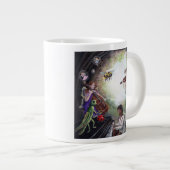 Summer Solstice Fairy Konzert Jumbo-Tasse (Vorderseite Rechts)