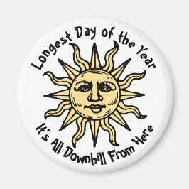 Summer Solstice Gedicht Magnet