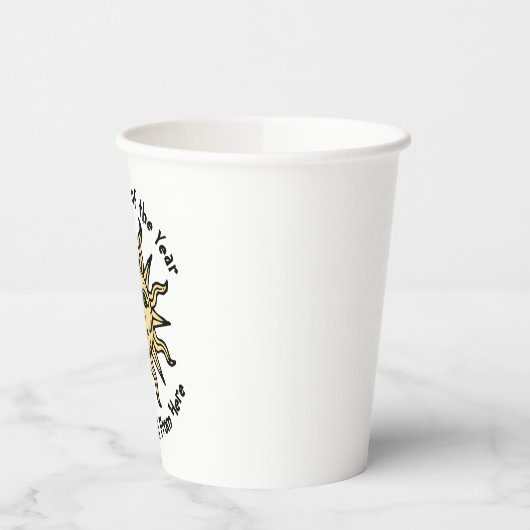 Summer Solstice Gedicht Pappbecher (Links)