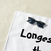 Summer Solstice Gedicht Strandtuch (Beispiel)