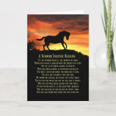 Summer Solstice Litha Pagan Karte (Vorderseite)