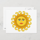 Summer Solstice Postkarte (Vorne/Hinten)