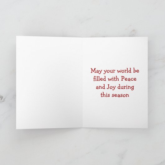 Summer Solstice Segen mit bunten Bäumen Litha Karte (Innenseite)