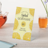 Summer Spiked Lemonade Bar Restaurant Special Sockelschild (In SItu)