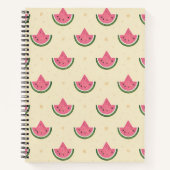 Summer Spiral Notebook von Pink Watermelons Notizblock (Vorderseite)