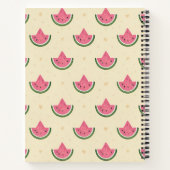 Summer Spiral Notebook von Pink Watermelons Notizblock (Rückseite)