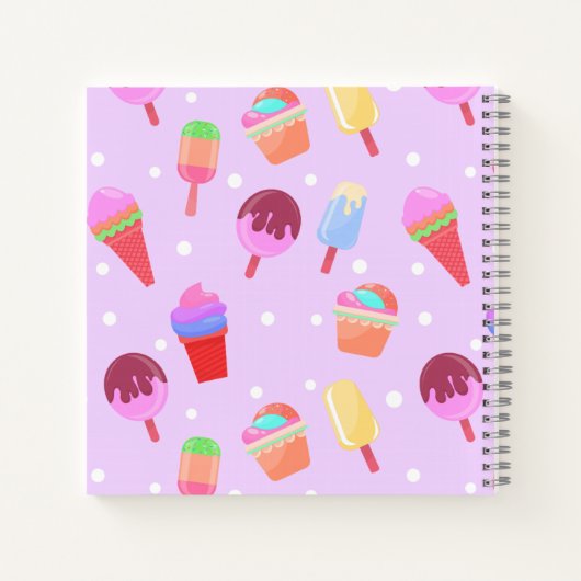 Summer Spiral Notebooks Notizblock (Rückseite)