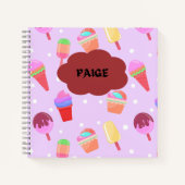 Summer Spiral Notebooks Notizblock (Vorderseite)