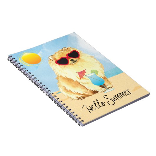 Summer Spitz Notizblock (Rechte Seite)