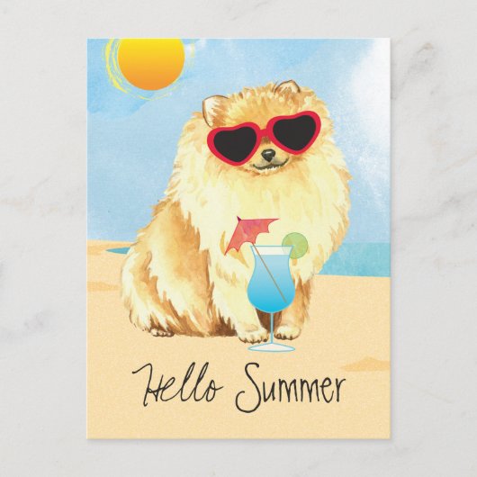 Summer Spitz Postkarte (Vorderseite)