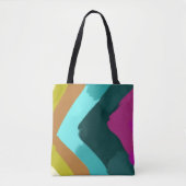 Summer Splash Colorful Abstract Art  Tasche (Vorderseite)