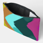 Summer Splash Colorful Abstract Art  Zubehörtasche (Offen)