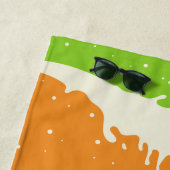 Summer Splash individuelle Name Strandtuch (Beispiel)