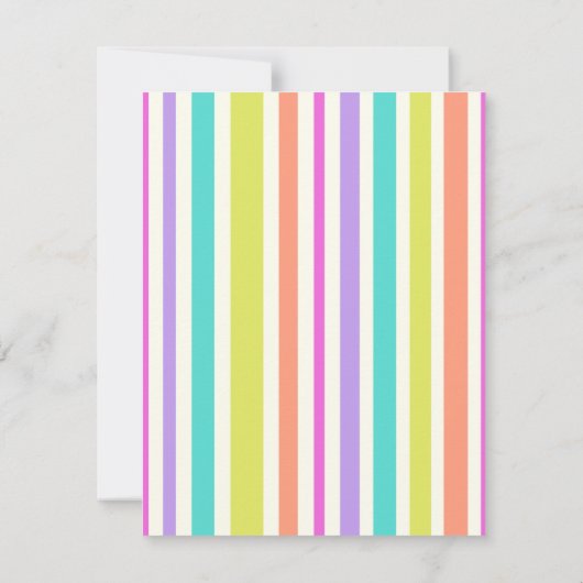 Summer Splash Lehrer Vielen Dank, dass Sie ein Kar Einladung (Rückseite)