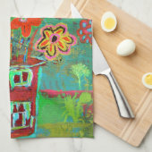 Summer Spray Kitchen Handtuch (Viertel Falte)