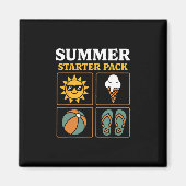 Summer Starter Pack Sun Flip Flops Ll And Ice Crea Magnet (Vorne)