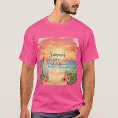 Summer State of Mind Sunset T-Shirt (Vorderseite)