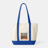 Summer Still Life with Lemons, Sunglasses totebag Tragetasche (Rückseite)