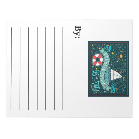 Summer Stories Note Pad Notizblock (Vorderseite)