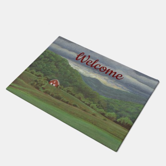 Summer Storm Fußmatte (Schrägansicht)