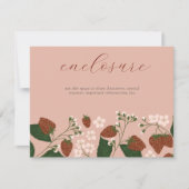 Summer Strawberries Bridal Dusche Einladung (Vorderseite)