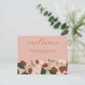 Summer Strawberries Bridal Dusche Einladung (Stehend Vorderseite)