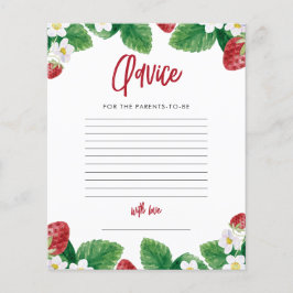 Summer Strawberry Baby Duschberatung Spiel