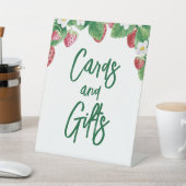 Summer Strawberry Baby Duschkarten Geschenke Sockelschild (In SItu)