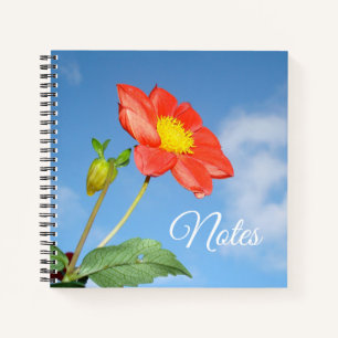 Summer Strawberry Blossom Personalisiert Notizblock