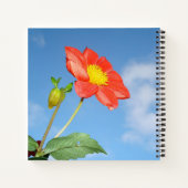 Summer Strawberry Blossom Personalisiert Notizblock (Rückseite)