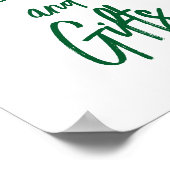 Summer Strawberry Cards Geschenke Kinderdusche Poster (Ecke)