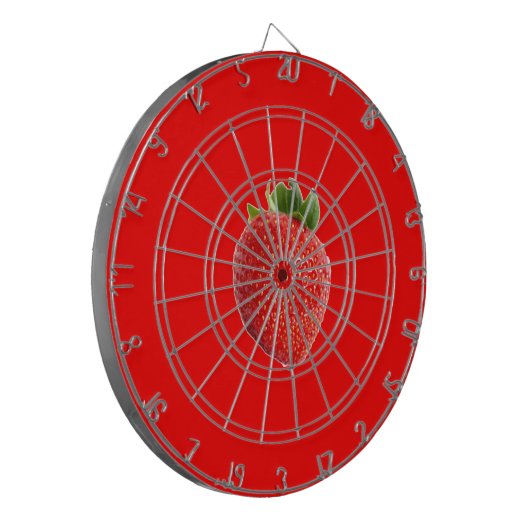 Summer Strawberry Dartscheibe (Vorderseite Links)
