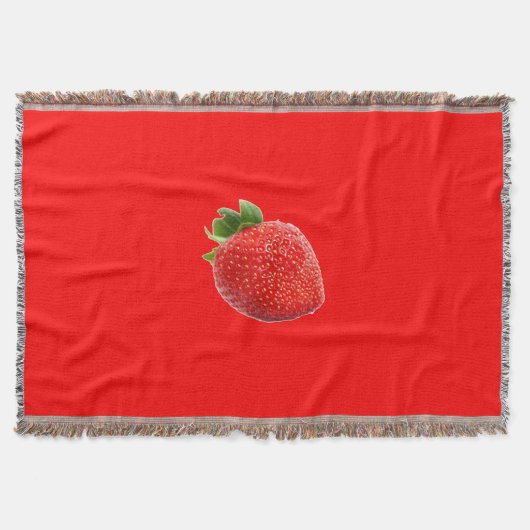 Summer Strawberry Decke (Vorderseite)