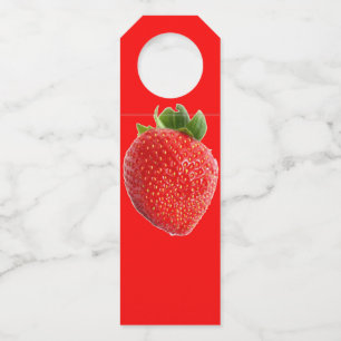 Summer Strawberry Flaschenanhänger