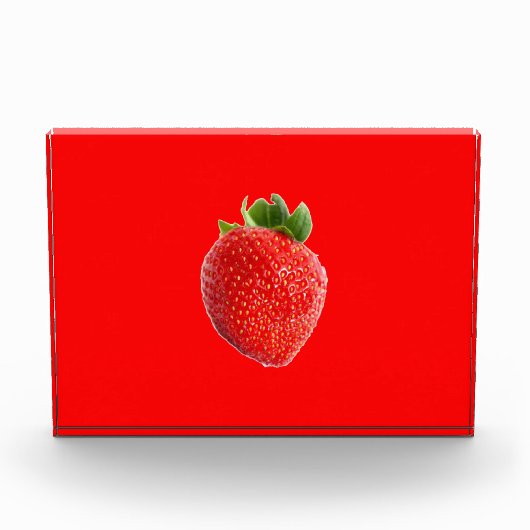 Summer Strawberry Fotoblock (Vorderseite)