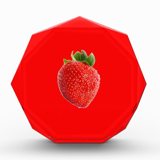 Summer Strawberry Fotoblock (Vorderseite)