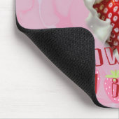 Summer Strawberry Frucht Niedlich Japanisch Kawaii Mousepad (Ecke)