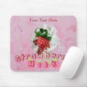 Summer Strawberry Frucht Niedlich Japanisch Kawaii Mousepad (Mit Mouse)